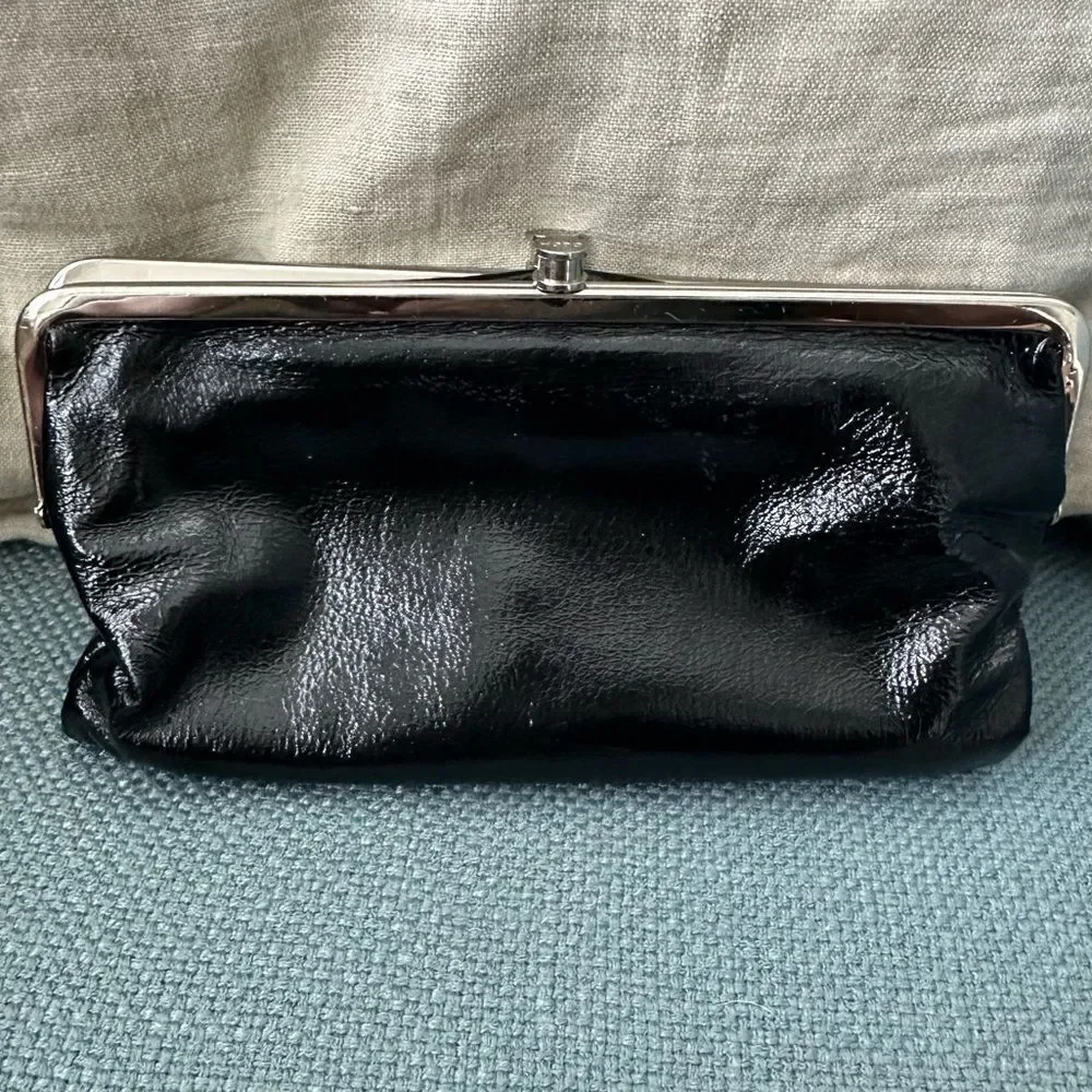 HOBO Black Lauren Clutch-Wallet